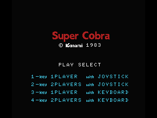 Super Cobra screenshot 2 for MSX
